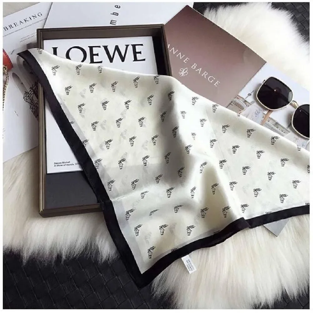 Horse Print Print Silky Scarf